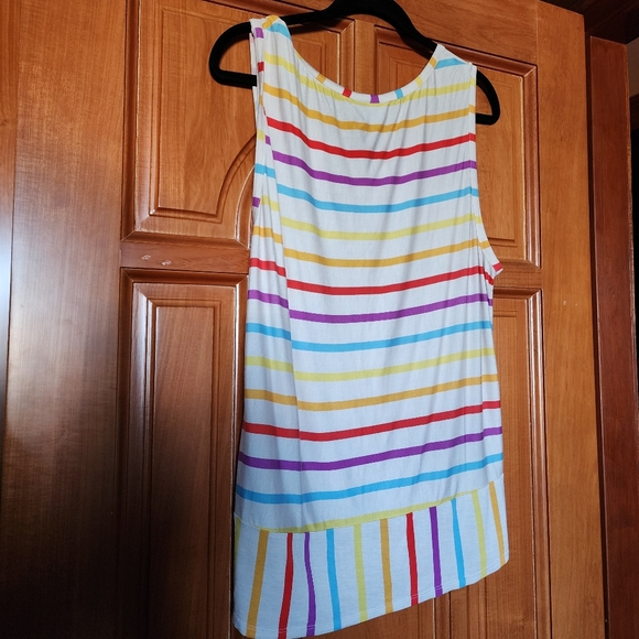 Modcloth Rainbow Striped Tank - Picture 5 of 7